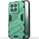 Защитный чехол Deexe Bibercas для Xiaomi 14 - Green (342239G). Фото 1 из 6