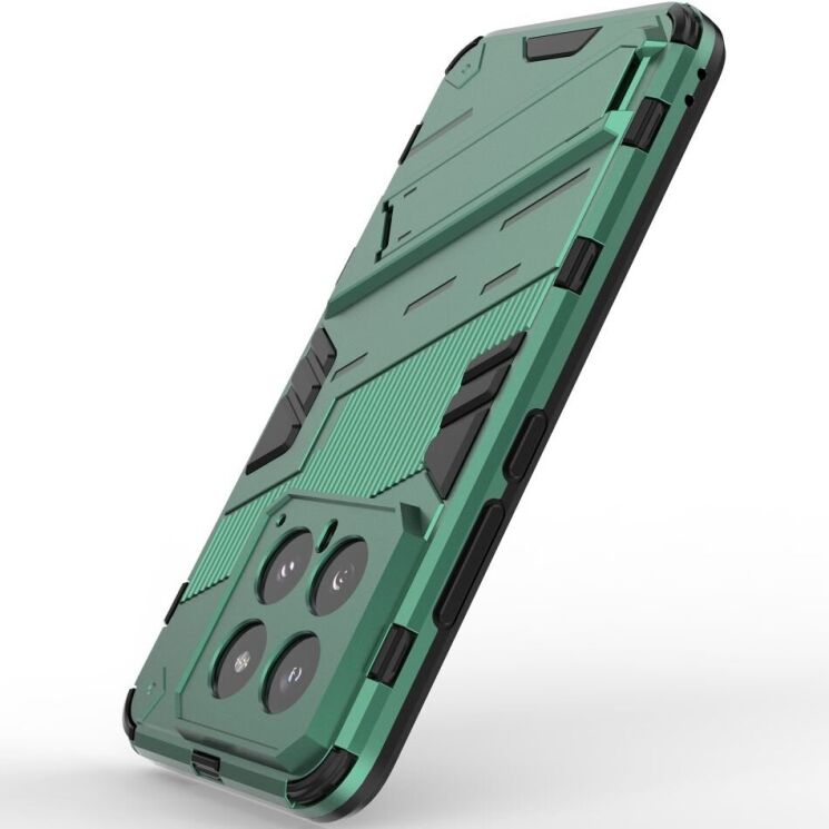 Защитный чехол Deexe Bibercas для Xiaomi 14 - Green: фото 2 из 6