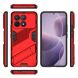 Защитный чехол Deexe Bibercas для Xiaomi Poco F6 Pro - Red (354931R). Фото 8 из 8