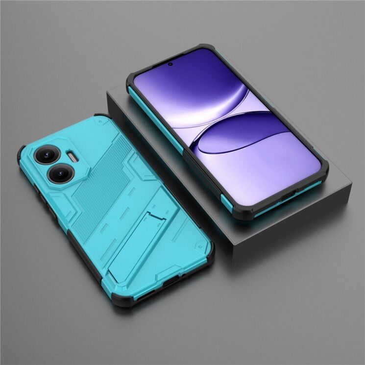 Защитный чехол Deexe Bibercas для Xiaomi Poco F7 - Baby Blue: фото 4 из 6