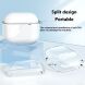 Захисний чохол Deexe Clear Case для Apple AirPods 4 - Transparent (364402T). Фото 7 з 8