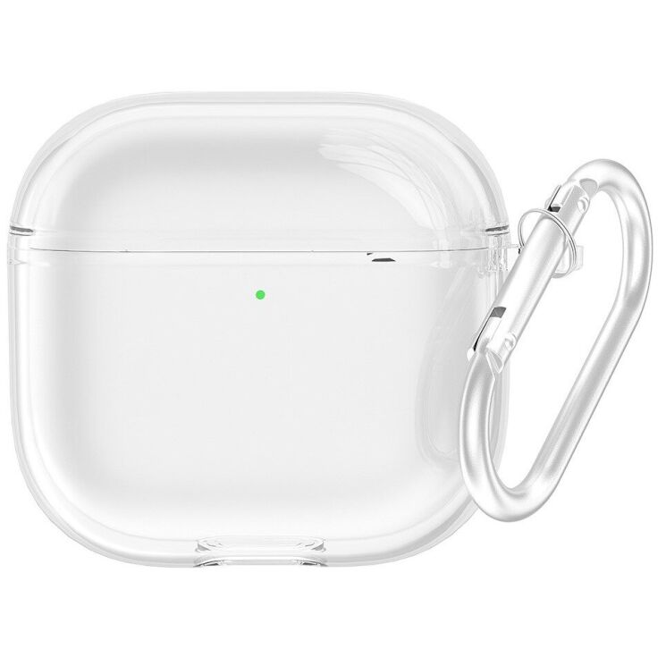 Захисний чохол Deexe Clear Case для Apple AirPods 4 - Transparent: фото 1 з 8