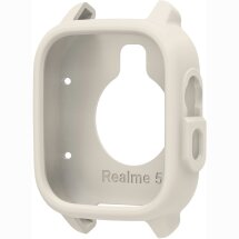 Защитный чехол Deexe Color Frame для Realme Watch 5 - Ivory White: фото 1 из 4