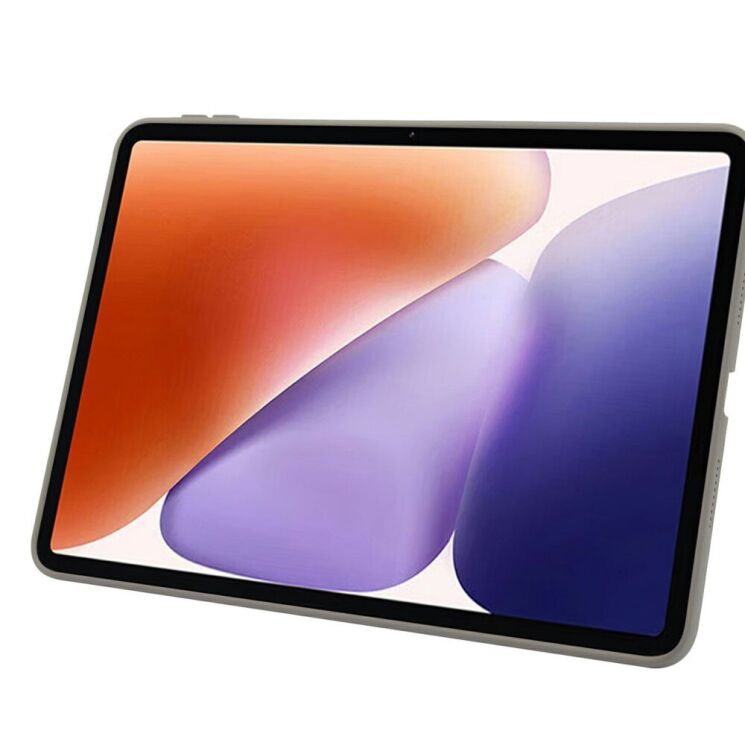 Захисний чохол Deexe Crystal Kickstand для Xiaomi Pad 7 / 7 Pro - Grey: фото 3 з 10