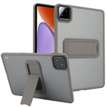 Захисний чохол Deexe Crystal Kickstand для Xiaomi Pad 7 / 7 Pro - Grey: фото 1 з 10
