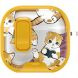 Защитный чехол Deexe Crystal Lock для AirPods 4 - Cartoon Cat (364456G). Фото 2 из 9