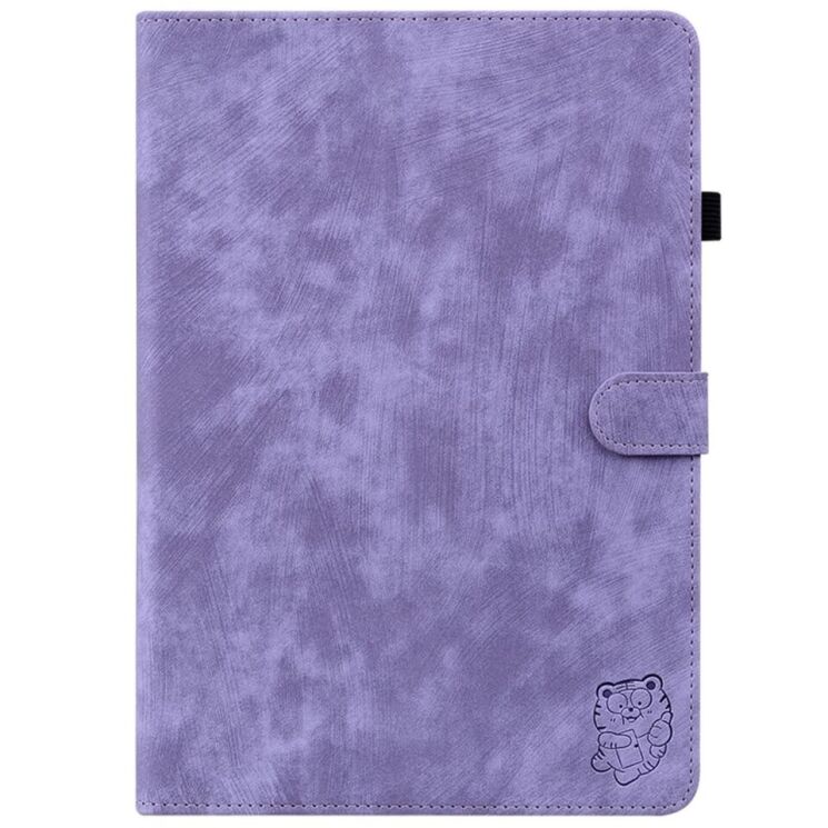 Защитный чехол Deexe Cute Tiger для Xiaomi Redmi Pad SE - Purple: фото 5 из 10