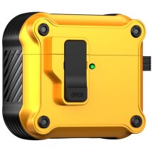 Захисний чохол Deexe Defender Armor для Apple AirPods 4 - Yellow: фото 1 з 7