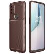 Защитный чехол Deexe Fusion для OnePlus Nord N100 - Brown (271838Z)