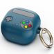 Захисний чохол Deexe Game Console для Samsung Galaxy Buds Live / Buds Pro / Buds 2 / Buds 2 Pro / Buds FE - Blackish Green (267830DG). Фото 1 з 4