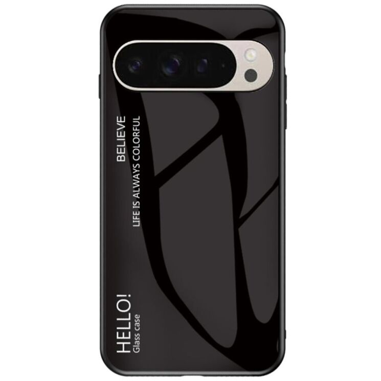 Защитный чехол Deexe Gradient Color для Google Pixel 9 / 9 Pro - Black: фото 1 из 8