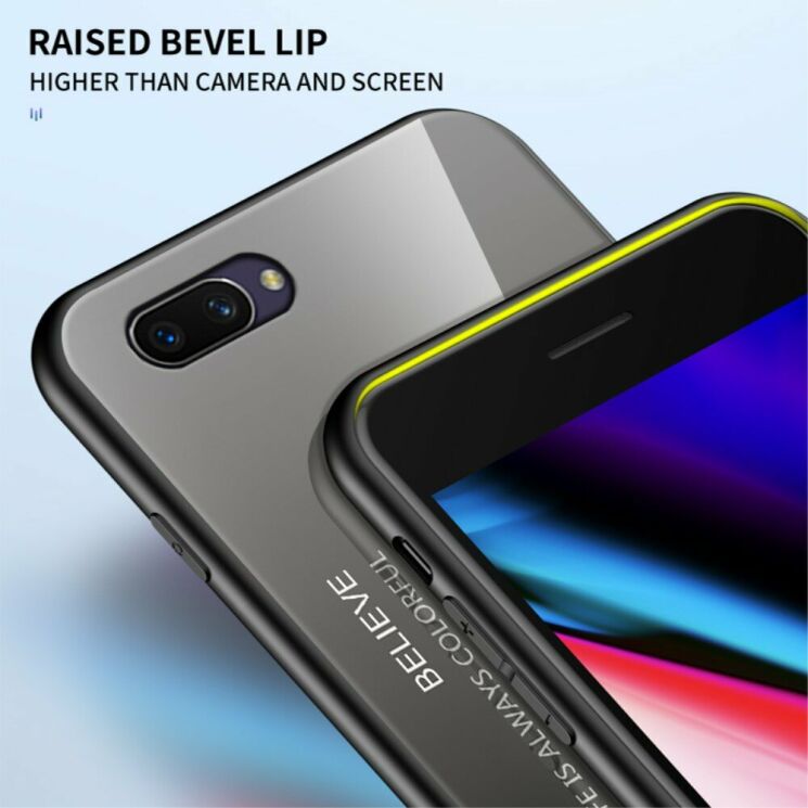 Захисний чохол Deexe Gradient Color для OPPO A5 2020 - Black: фото 7 з 10