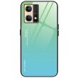 Защитный чехол Deexe Gradient Color для OPPO Reno 7 - Cyan / Blue (299727CL)