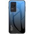Защитный чехол Deexe Gradient Color для Xiaomi Poco F4 / Redmi K40S - Black / Blue (299345BL)