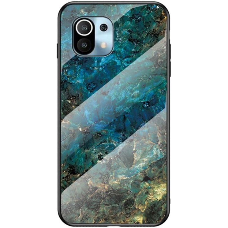 Захисний чохол Deexe Gradient Pattern для Xiaomi Mi 11 Lite / 11 Lite NE - Emerald: фото 1 з 6