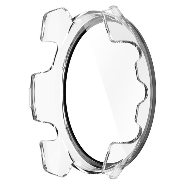 Захисний чохол Deexe Hard Frame для Garmin Forerunner 165 / 165 Music - Transparent White: фото 4 з 8