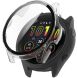 Захисний чохол Deexe Hard Frame для Garmin Forerunner 165 / 165 Music - Transparent White (356501T). Фото 1 з 8