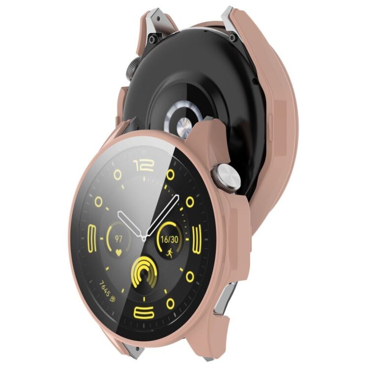 Защитный чехол Deexe Hard Frame для Huawei Watch GT 4 (46mm) - Pink: фото 2 из 3