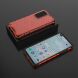 Защитный чехол Deexe Honeycomb Series для Huawei P40 - Red (256806R). Фото 3 из 4