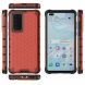 Защитный чехол Deexe Honeycomb Series для Huawei P40 - Red (256806R). Фото 2 из 4