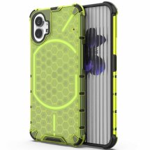 Защитный чехол Deexe Honeycomb Series для Nothing Phone (1) - Green: фото 1 из 5