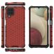 Защитный чехол Deexe Honeycomb Series для Samsung Galaxy A12 (A125) / A12 Nacho (A127) - Red (260356R). Фото 2 из 6
