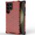 Захисний чохол Deexe Honeycomb Series для Samsung Galaxy S25 Ultra (S938) - Red: фото 1 з 5