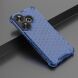 Защитный чехол Deexe Honeycomb Series для Xiaomi Poco F6 - Blue (355031L). Фото 2 из 5