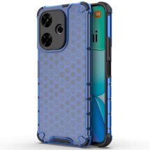 Защитный чехол Deexe Honeycomb Series для Xiaomi Redmi 13 - Blue: фото 1 из 5