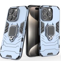 Защитный чехол Deexe Hybrid Case для Apple iPhone 16 Pro - Blue: фото 1 из 6