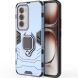 Защитный чехол Deexe Hybrid Case для OPPO Reno 12 - Blue (356822L). Фото 2 из 6