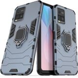 Чехол с подставкой Deexe Hybrid Case для VIVO Y33s / Y21 / Y21s - Blue: фото 1 из 6