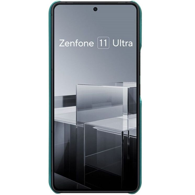 Защитный чехол Deexe Leather Back Cover для ASUS Zenfone 11 Ultra - Green: фото 2 из 4