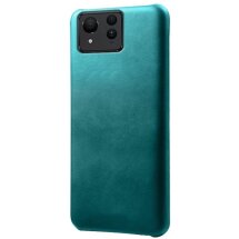 Защитный чехол Deexe Leather Back Cover для ASUS Zenfone 11 Ultra - Green: фото 1 из 4