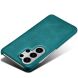 Защитный чехол Deexe Leather Back Cover для Samsung Galaxy S26 Ultra - Green (404417G). Фото 3 из 4