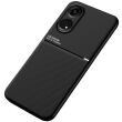 Захисний чохол Deexe Magnetic Grain для OPPO Reno 8T - Black (322132B)