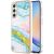 Защитный чехол Deexe Marble Style для Samsung Galaxy A25 (A256) - Light Green: фото 1 из 6