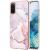 Защитный чехол Deexe Marble Style для Samsung Galaxy S20 (G980) - Rose Gold: фото 1 из 4