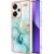 Защитный чехол Deexe Marble Style для Xiaomi Redmi Note 13 Pro+ - Green: фото 1 из 6