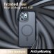 Захисний чохол Deexe Matte Skin with MagSafe для OPPO Reno 14 F/FS - Black (388316B). Фото 9 з 12