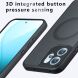 Захисний чохол Deexe Matte Skin with MagSafe для OPPO Reno 14 F/FS - Black (388316B). Фото 11 з 12