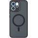 Захисний чохол Deexe Matte Skin with MagSafe для OPPO Reno 14 F/FS - Black (388316B). Фото 2 з 12