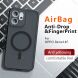Захисний чохол Deexe Matte Skin with MagSafe для OPPO Reno 14 F/FS - Black (388316B). Фото 12 з 12