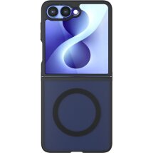 Защитный чехол Deexe Matte Skin with MagSafe (FF) для Samsung Galaxy Flip 8 - Black: фото 1 из 13