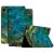 Защитный чехол Deexe Opal Case для Samsung Galaxy Tab A9 (X110/115) - Emerald: фото 1 из 5