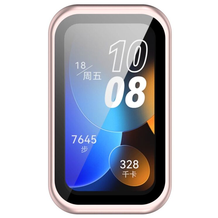 Защитный чехол Deexe Protective Frame для Huawei Band 8 / 9 - Rose Gold: фото 5 из 8