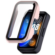 Защитный чехол Deexe Protective Frame для Huawei Band 8 / 9 - Rose Gold: фото 1 из 8