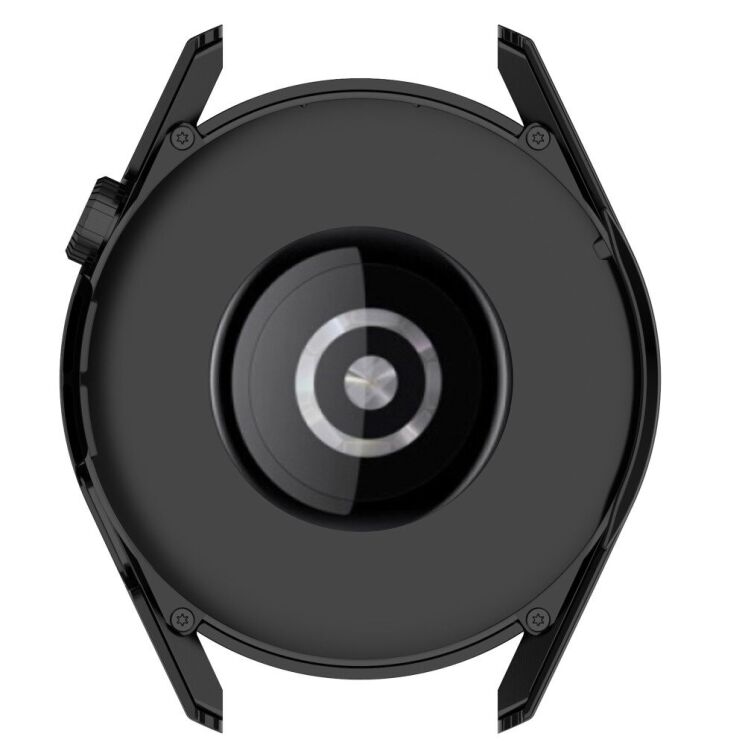 Захисний чохол Deexe Protective Frame для Huawei Watch GT 3 (46mm) - Black: фото 7 з 8