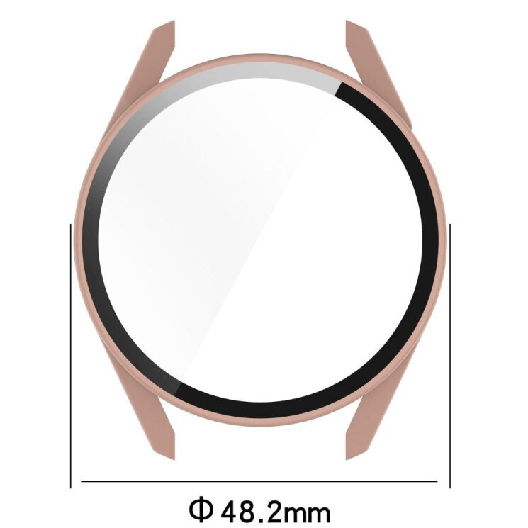 Захисний чохол Deexe Protective Frame для Huawei Watch GT 3 (46mm) - Black: фото 8 з 8