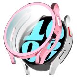 Защитный чехол Deexe Protective Frame для Samsung Galaxy Watch 6 (44mm) - Pink: фото 1 из 8
